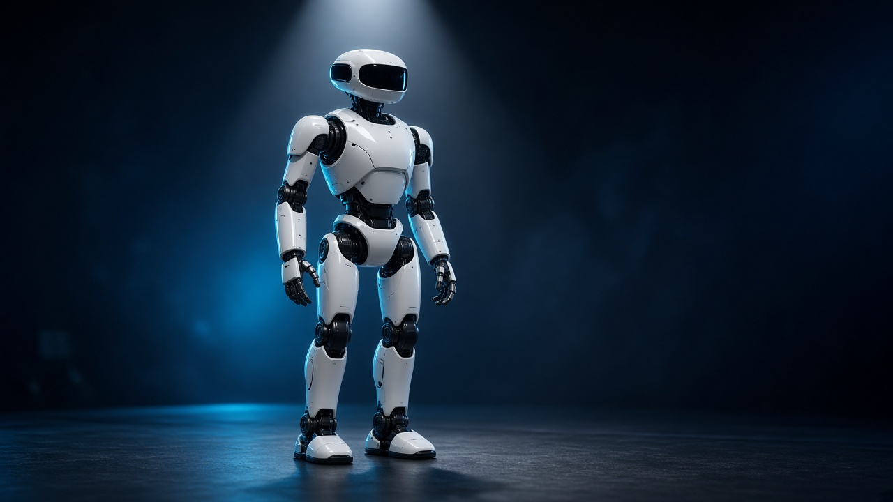Robot humanoide Unitree G1 en escenario para eventos